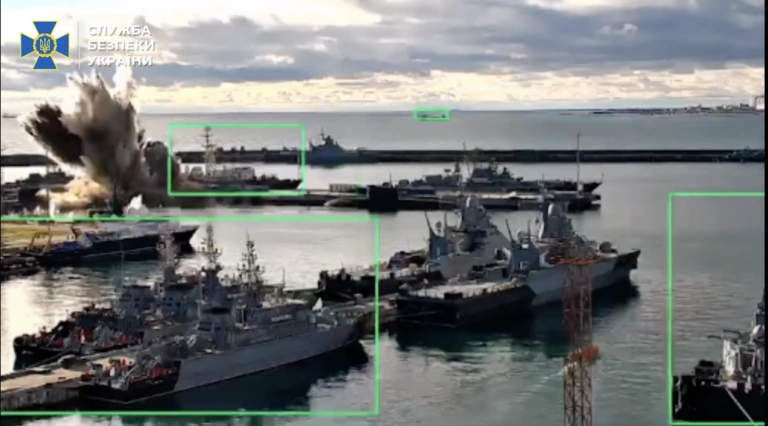 Ukraine’s attack disables Russian submarine in Novorossiysk port for first time since 2022 